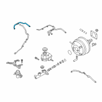 OEM Hyundai Genesis Coupe Hose Assembly-Brake Booster Vacuum Diagram - 59130-2M820