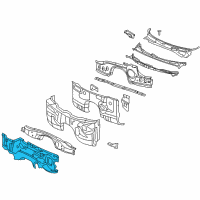 OEM 2010 Dodge Charger SILENCER-Dash Panel Diagram - 4780785AG