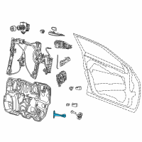 OEM 2016 Dodge Dart Check-Front Door Diagram - 68082442AG