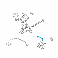 OEM 2009 Nissan 350Z Hose Vacuum Tank Diagram - 47471-EV00A