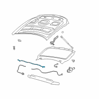 OEM 2008 Lincoln Mark LT Weatherstrip Diagram - 4L3Z-16A238-AA