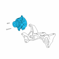 OEM 2001 Dodge Durango ALTERNATR-Engine Diagram - 56029915AA