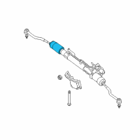 OEM 2014 Nissan Maxima Boot Kit Power Steering Gear Diagram - D8203-JA00A