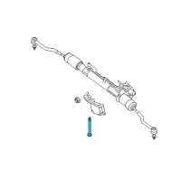 OEM 2015 Infiniti QX60 Bolt Diagram - 54368-JA020