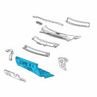 OEM 2005 Ford Freestar Dash Panel Diagram - 5F2Z-1701610-AA