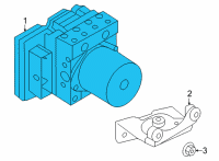 OEM Kia Sorento Hydraulic Unit Assy Diagram - 58910R5100