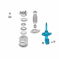 OEM 2005 Chevrolet Equinox Strut Diagram - 88965462