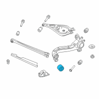 OEM 2014 BMW Z4 Rubber Mounting Diagram - 33-32-6-785-200