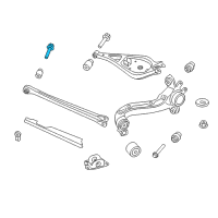 OEM 2013 BMW Z4 Collar Screw Diagram - 33-32-6-760-390