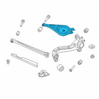 OEM 2011 BMW Z4 Upper Left Wishbone Diagram - 33-32-6-786-707