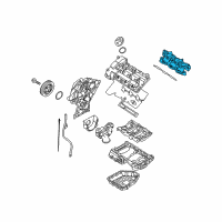 OEM 2009 Hyundai Santa Fe Manifold Assembly-Intake Diagram - 28310-3C120