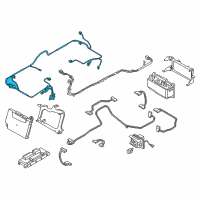 OEM 2018 BMW 530i Csc/Communication Wiring Harness Diagram - 61-27-8-671-384