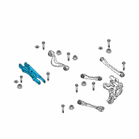 OEM 2022 BMW X5 CAMBER CONTROL ARM Diagram - 33-30-8-091-185