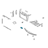 OEM Ford Edge Ambient Temperature Sensor Diagram - DA8Z-12A647-C