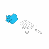 OEM 2020 Kia Rio Module Assembly-Automatic TRANSAXLE Key Diagram - 95850H9000