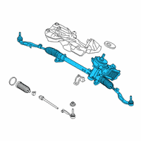 OEM BMW X1 EXCH. STEERING BOX, ELECTR. Diagram - 32-10-6-897-698