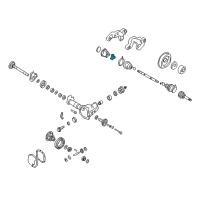 OEM 1997 Nissan Pathfinder Spider Slide Joint Diagram - 39720-10V11