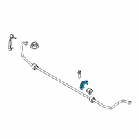 OEM 2022 BMW 330i STABILIZER SUPPORT:331060 Diagram - 33-55-6-865-708