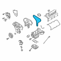 OEM Infiniti Timing Chain-Camchaft Diagram - 13028-6KA0A
