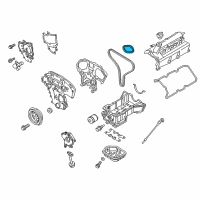 OEM Infiniti Timing Chain-Camchaft Diagram - 13028-6KA1B