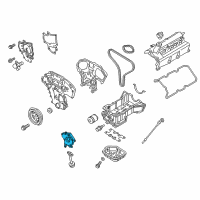 OEM 2017 Nissan Murano Pump-Oil Diagram - 15010-9HP0A