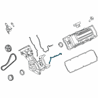 OEM Ford F-250 Super Duty Front Cover Gasket Diagram - AL3Z-6020-D