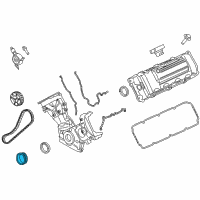 OEM 2014 Ford F-150 Crankshaft Gear Diagram - LC3Z-6306-B