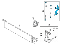 OEM Ford Escape TUBE Diagram - LX6Z-7A031-U