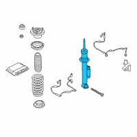 OEM 2021 BMW 840i SPRING STRUT REAR LEFT VDC Diagram - 37-10-6-878-103