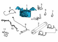 OEM Jeep Grand Cherokee L AIR SUSPENSION Diagram - 68462119AH