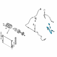 OEM 2010 Ford Mustang AC Hoses Diagram - AR3Z-19972-B