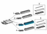 OEM Lexus NX350h STACK SUB-ASSY, EV S Diagram - G950A-49016