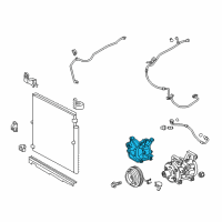 OEM 2012 Toyota Tacoma Pulley Assembly Diagram - 88420-04130