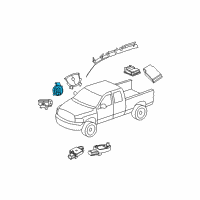 OEM Dodge Air Bag Clock Spring Diagram - 68050846AB