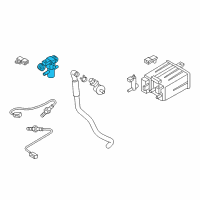 OEM Infiniti Q50 Valve Assembly - Control Diagram - 14930-1MG0B