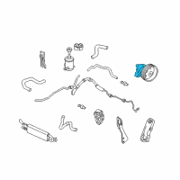 OEM 2010 Honda Ridgeline Pump, Power Steering Diagram - 06561-RJE-505RM