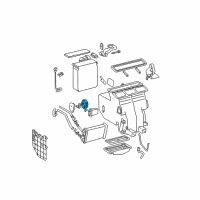 OEM Toyota Mode Motor Diagram - 87106-06060