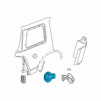 OEM Mercury Mountaineer Fuel Pocket Diagram - 8L2Z-7827936-A