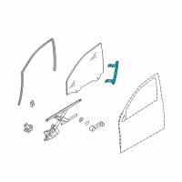 OEM Chevrolet Aveo Window Channel Diagram - 95947576