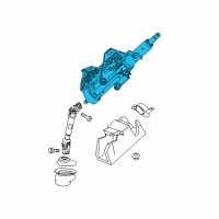 OEM 2015 Chevrolet Malibu Steering Column Diagram - 23365711