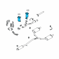 OEM 2010 Ford Flex Converter Diagram - BG1Z-5E212-A