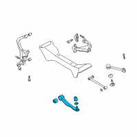 OEM Hyundai XG300 Arm Assembly-Rear Center Diagram - 55210-38000
