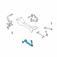 OEM 2004 Hyundai Sonata Arm Assembly-Rear Center Diagram - 55210-38000