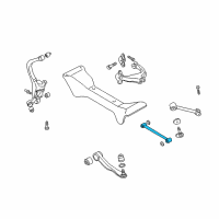 OEM Hyundai Sonata Arm Assembly-Rear Assist Diagram - 55250-39000