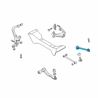 OEM 2000 Hyundai Sonata Arm Assembly-Rear Trailing Arm Diagram - 55270-39000