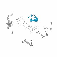 OEM 2004 Kia Optima Arm Assembly-Rear Upper RH Diagram - 5512038601