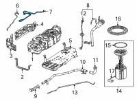 OEM Jeep Wagoneer FUEL VAPOR Diagram - 68456729AA