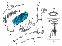 OEM Jeep Grand Wagoneer FUEL Diagram - 68546837AA