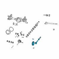 OEM Dodge Ram 1500 Gear Kit-Ring And PINION Diagram - 68031618AB