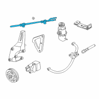 OEM 2003 Dodge Intrepid Cooler-Power Steering Diagram - 4782260AD